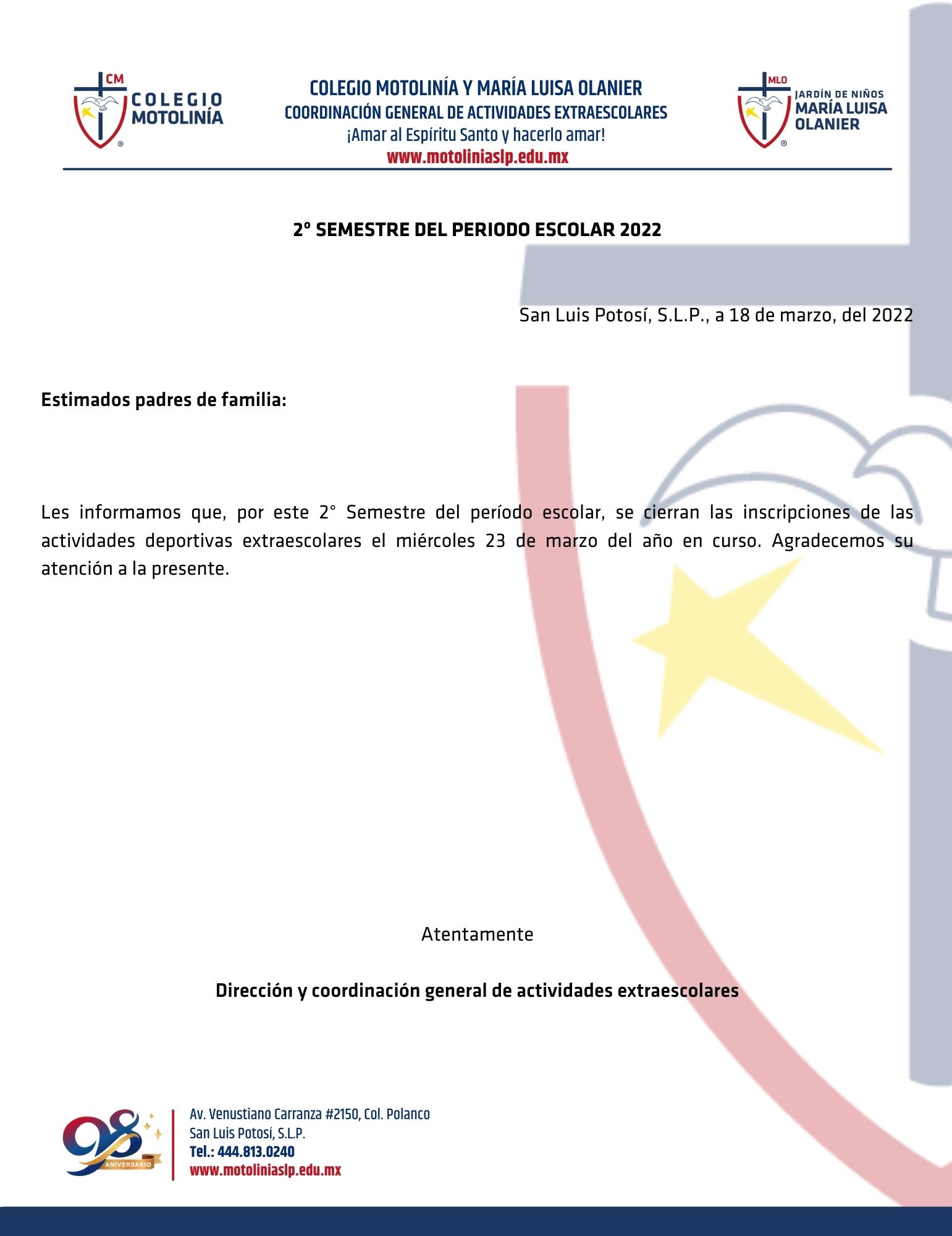 comunicado